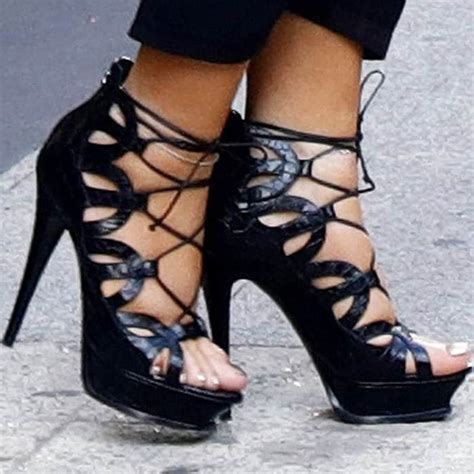 Mariah Carey sandals